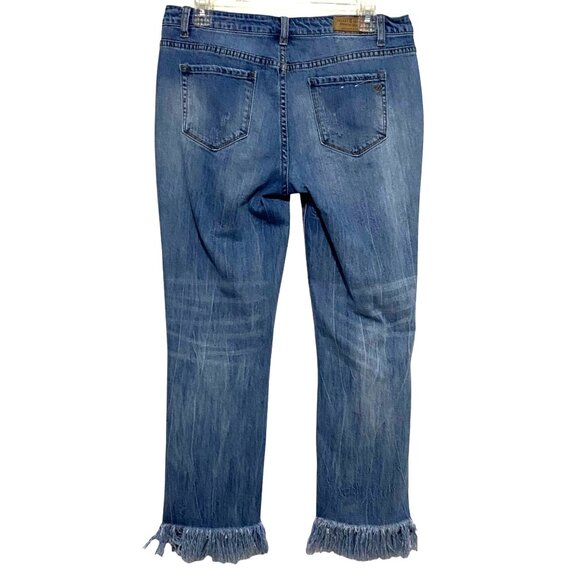 Velvet Heart Denim Debbie Girlfriend Slim Jeans Womens Size 29 Embroidered - Picture 4 of 7